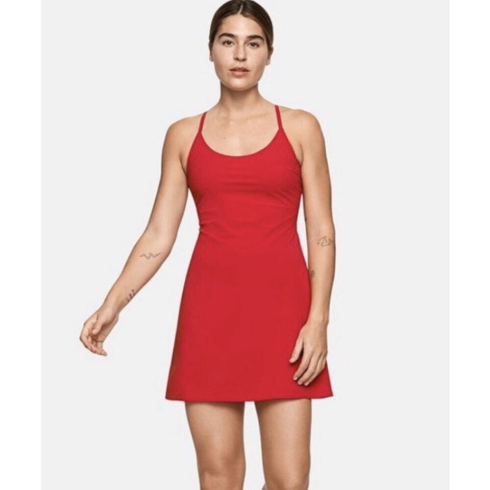 Outdoor Voices Red Mini Dress
